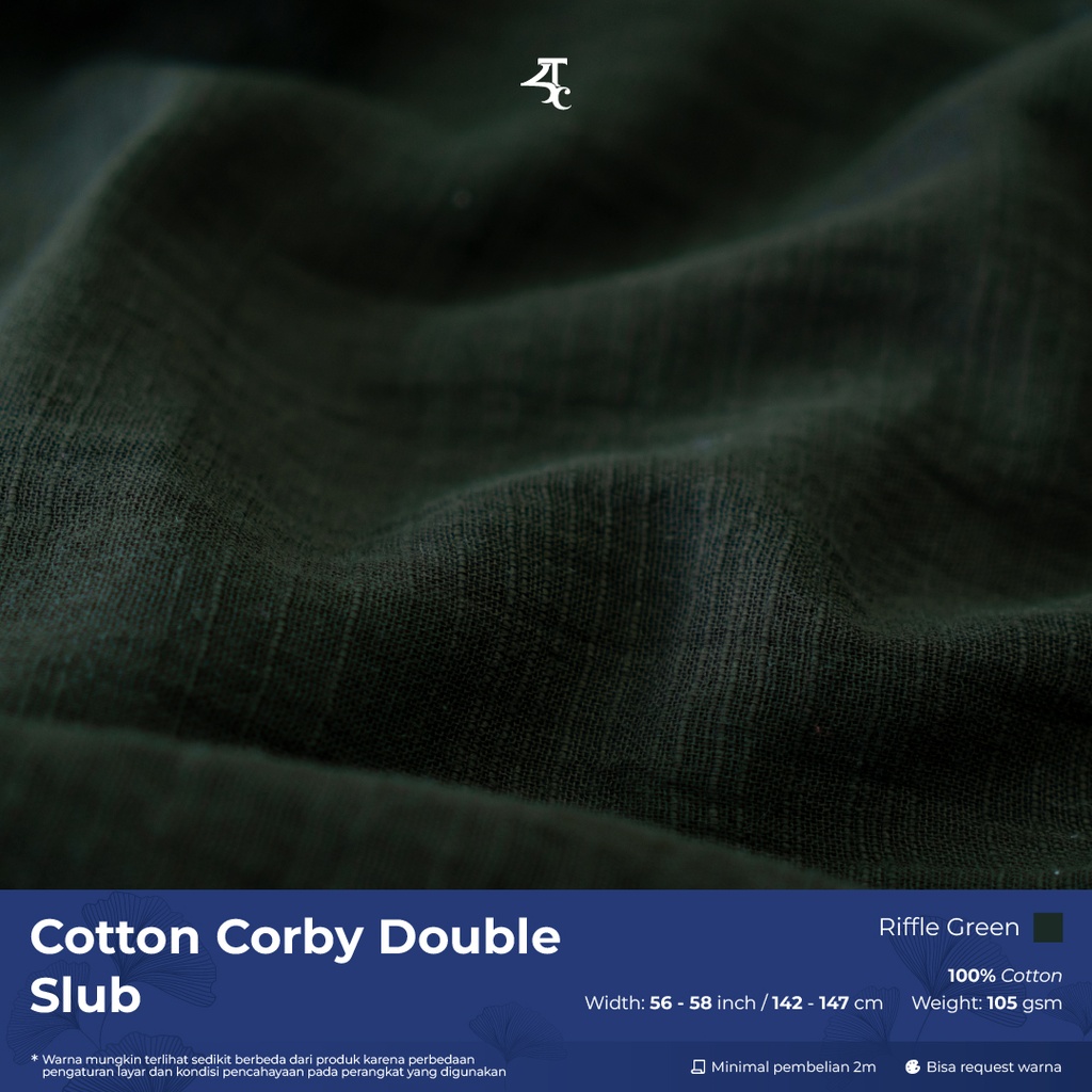 Cotton Corby Double Slub