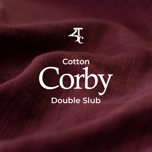 Cotton Corby Double Slub