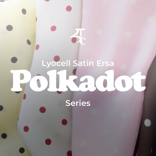 Lyocell Satin Ersa Polkadot Series